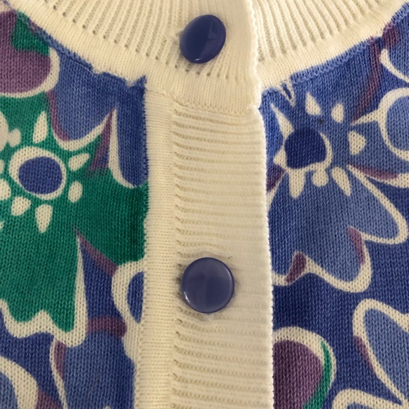 Bob Mackie Wearable Art Cardigan Sweater - Picture 4 of 10